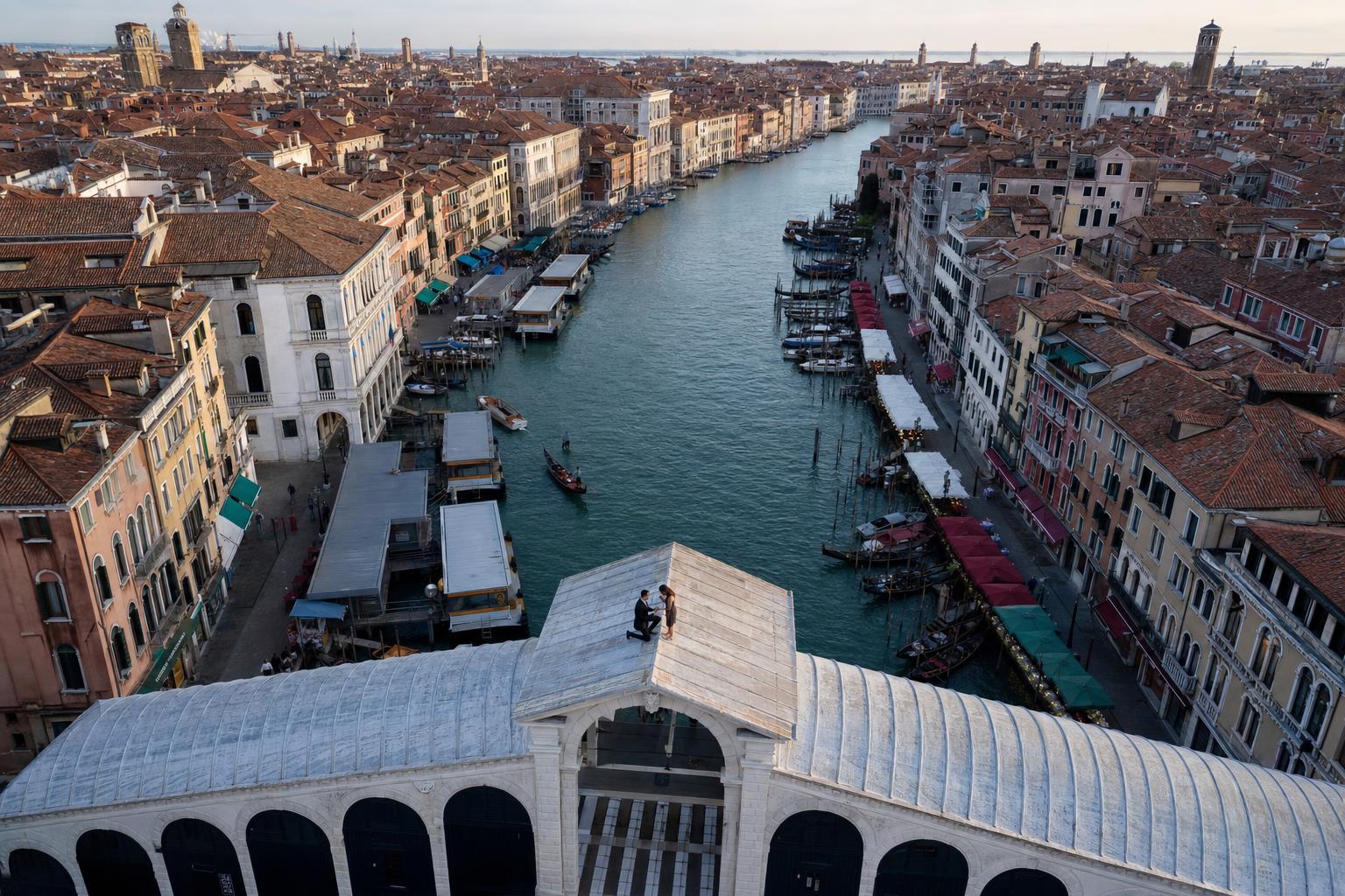 Venice's most extraordinary proposal experiences